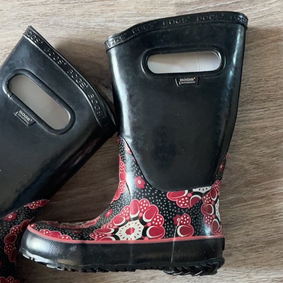 NWOT Bogs for Kids Rain-boots Size 10 - Picture 2 of 11
